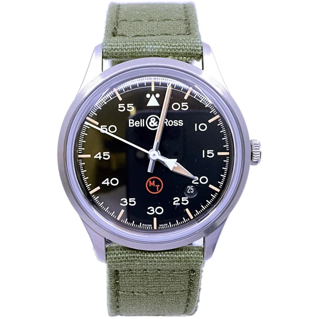 Bell & Ross Military BRV192-MIL-ST/SCA 210000013640 kol saati