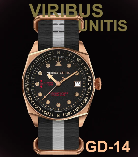 Viribusunitis Watches Viribusunitis Watches 0004-1-1-1-1 kol saati