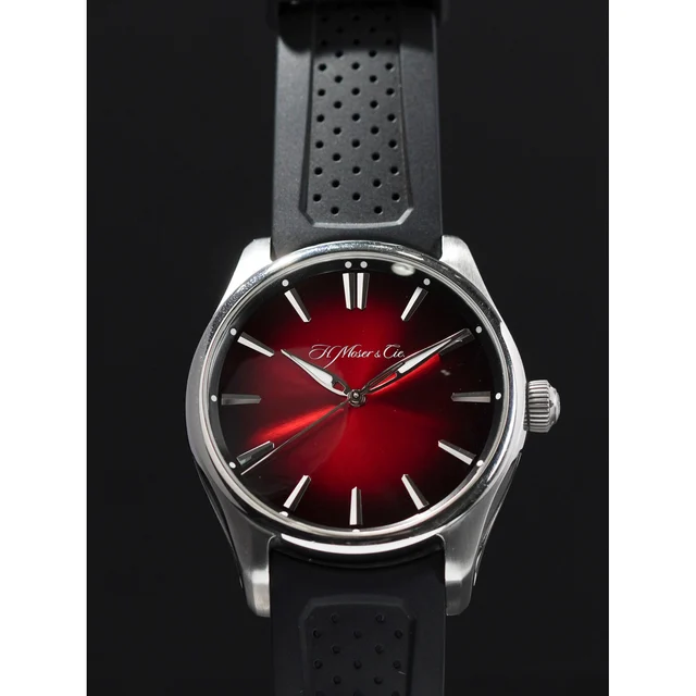 H. Moser & Cie. - Moser & Cie. 3200-1207 Centre Seconds Swiss Mad Red POC210009N30707 kol
