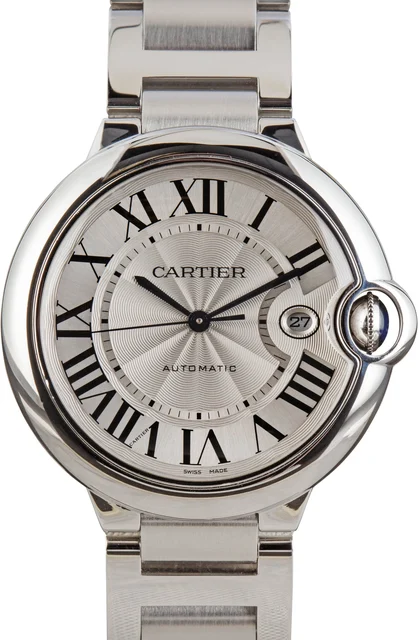 Cartier Ballon Bleu De Stainless Steel W69012Z4 kol saati