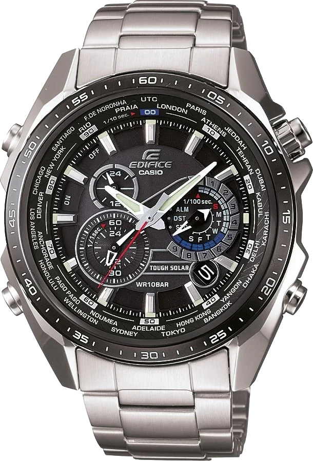 Casio Edifice Güneş Enerji̇li̇ EQS-500DB-1A1DR 45.8 mm kol saati