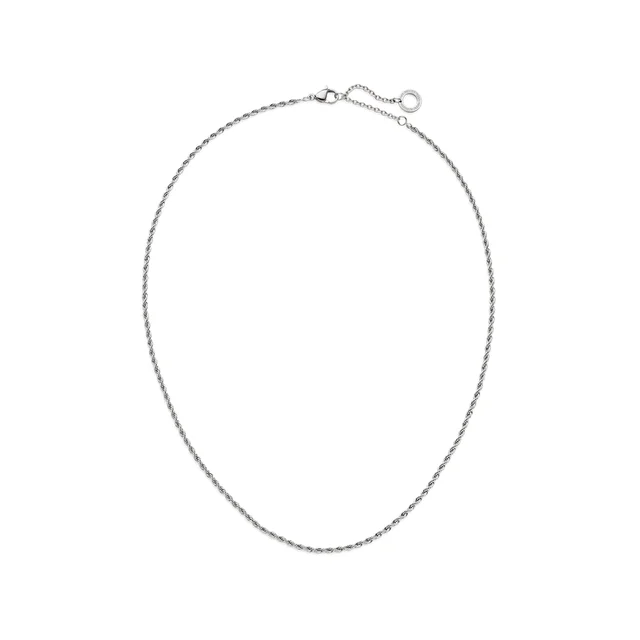 Default Rope Chain Halskette Silber PH-JE-0446 kol saati