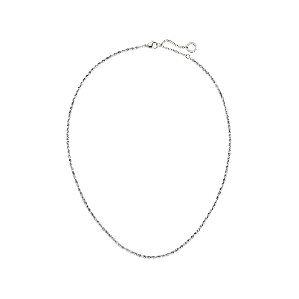 Default Rope Chain Halskette Silber PH-JE-0446 kol saati