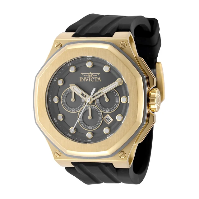 Invicta Akula Kasmat Watch - 50mm. Black (49142) kol saati
