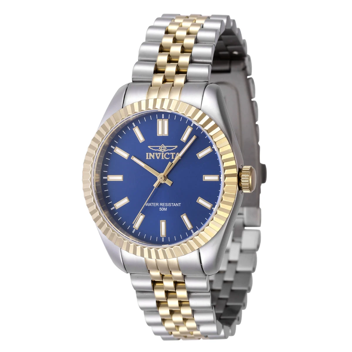 Invicta Specialty Oxford Watch - 36mm. Gold, Steel (47502) 36 mm kol saati