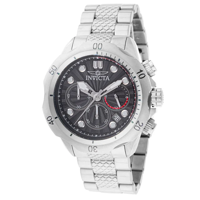 Invicta Venom Steelshed Watch - 46mm. Steel (47750) kol saati