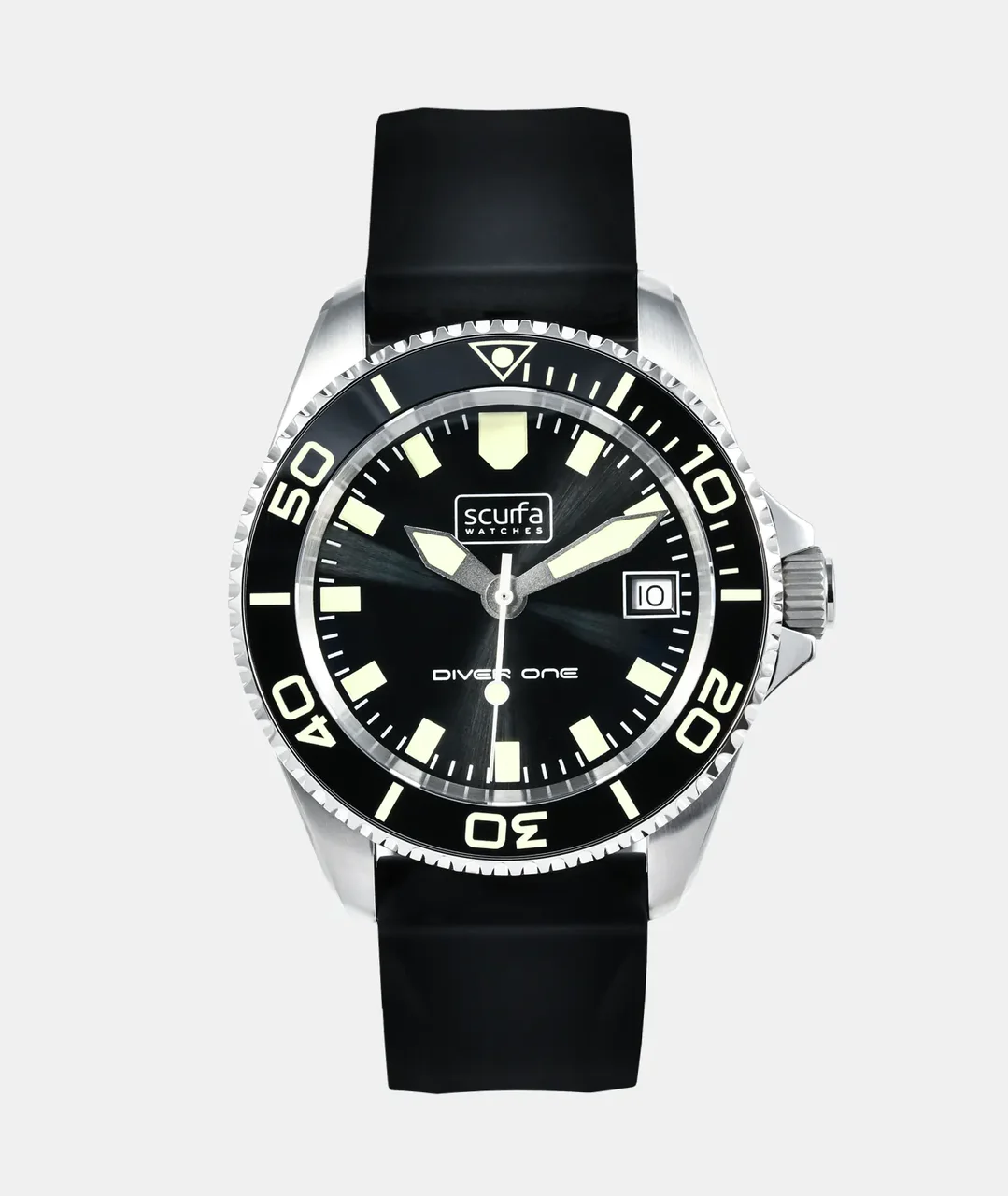 Scurfawatches D1-500-10YR-BLACK-C3 40 mm kol saati