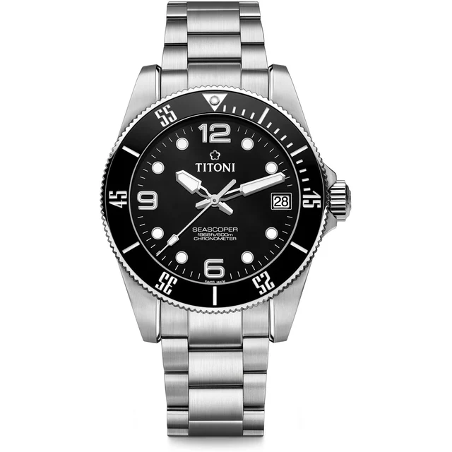 Titoni Seascoper 83600 S-BK-256 kol saati