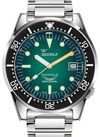 Squale Matic 1521PROFGR.SQ20L/SQ 41 mm kol saati