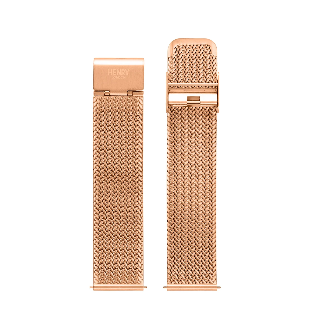Henry London Watches HLBAND-41-RG-M 41 mm kol saati