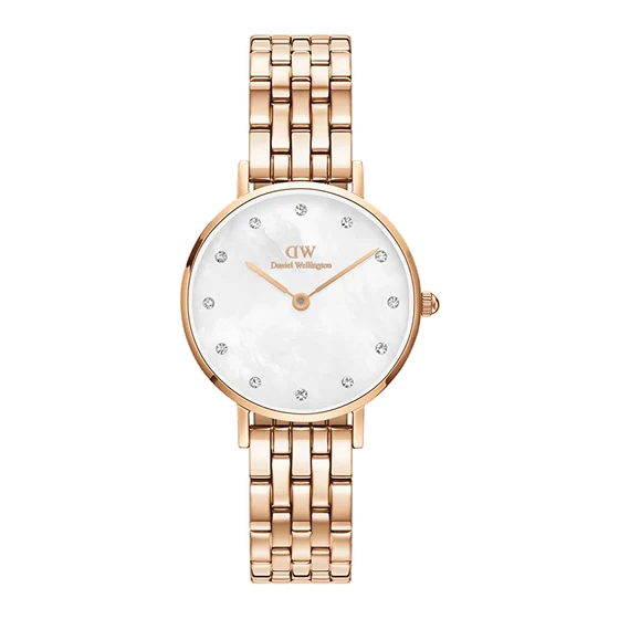 DANIEL WELLINGTON Petite Lumine 5-Link Melrose DW00600613 kol saati