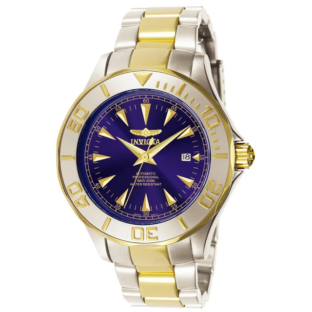 Invicta Signature Automatic 3 Hand Blue Dial Watch (ZG-7038) kol saati