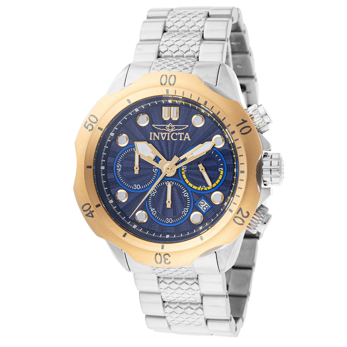 Invicta Venom Steelshed Watch - 46mm. Steel (47752) 46 mm kol saati