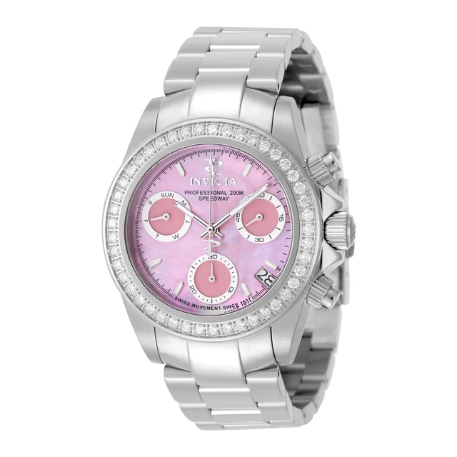 Invicta Elite Speedway Ascent Prestige 1.61 CT LG Diamond Edition Swiss Ronda Z60 Caliber