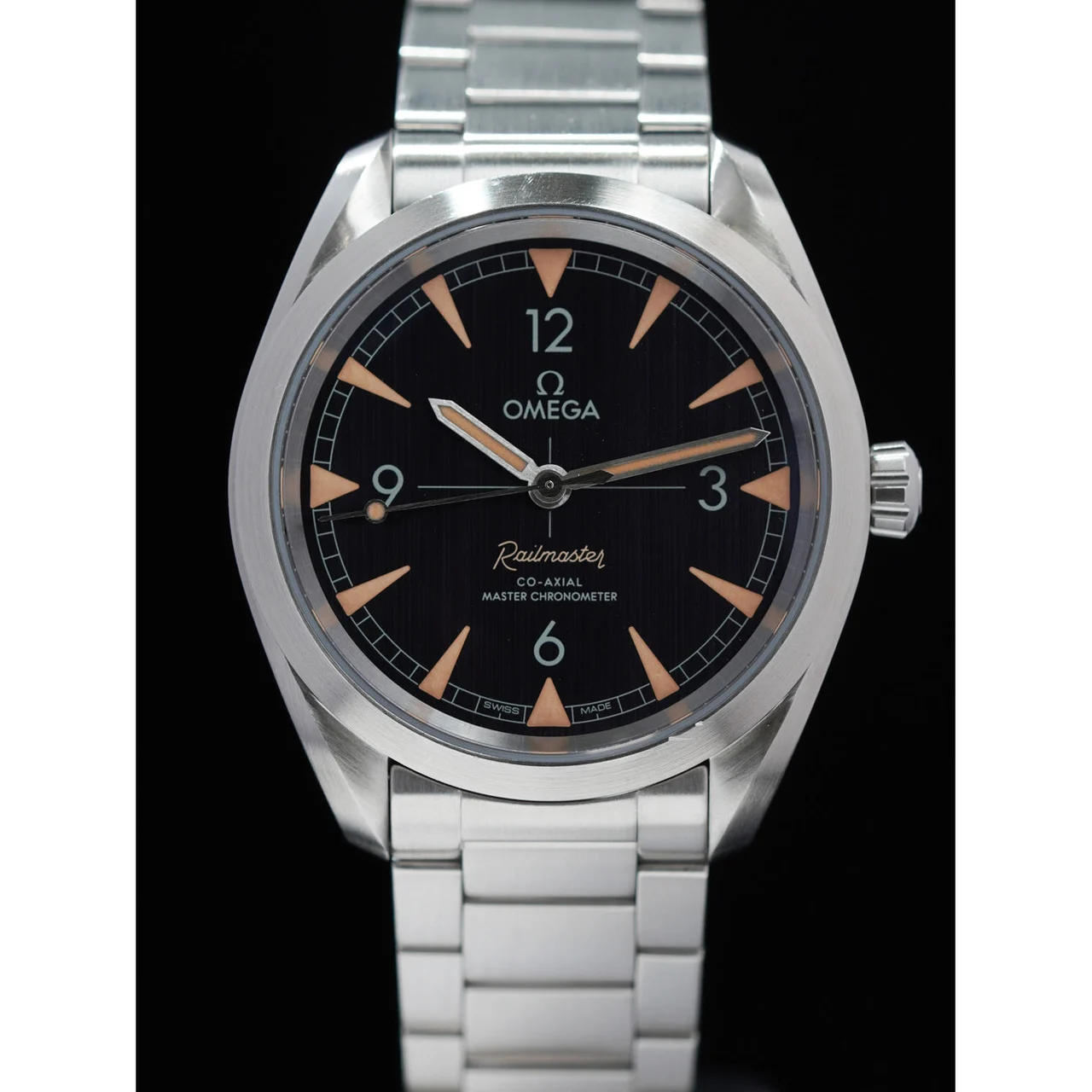 OMEGA Seamaster Railmaster 210009N31932 40 mm kol saati