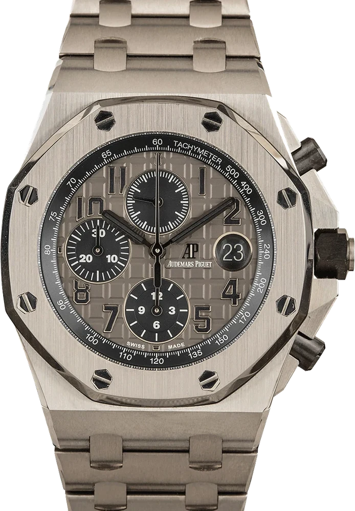 Audemars Piguet Royal Oak Offshore Titanium 26474TI.OO.1000TI.01 42 mm kol saati