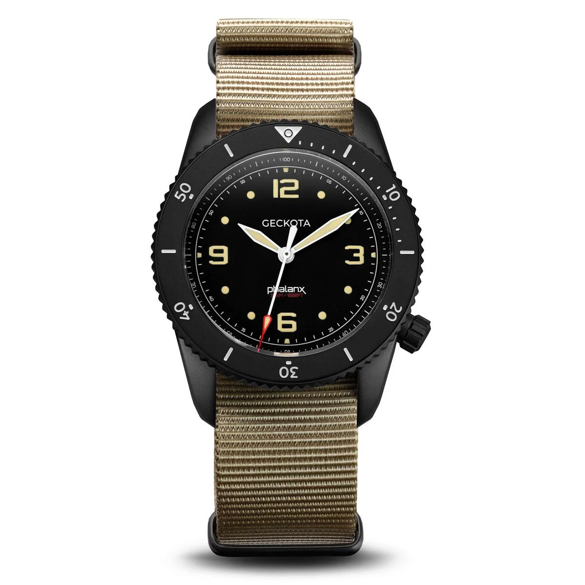Geckota GTA-EOR-739-BB-N809-A3-GLD 42 mm kol saati