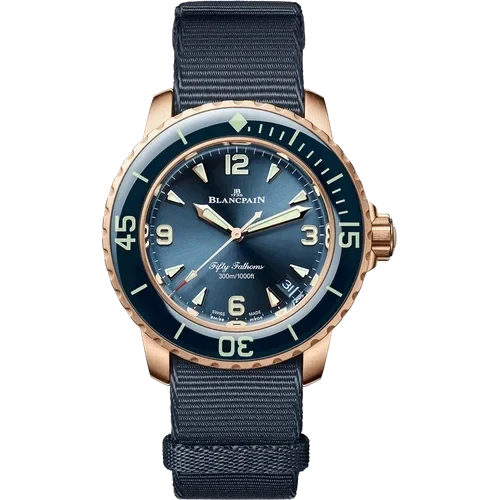 Blancpain Fifty Fathoms Automatique 5007 36B40 NAOA kol saati