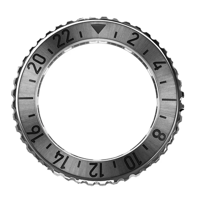 Formex Stainless Steel Bezel with Dark Steel Insert for REEF GMT #BEZ-2200-102 kol saati