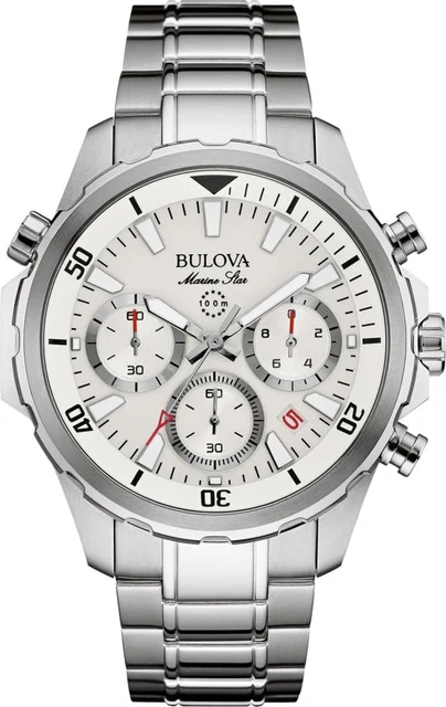 Bulova Marine Star Men's Chronograph 96B255 kol saati