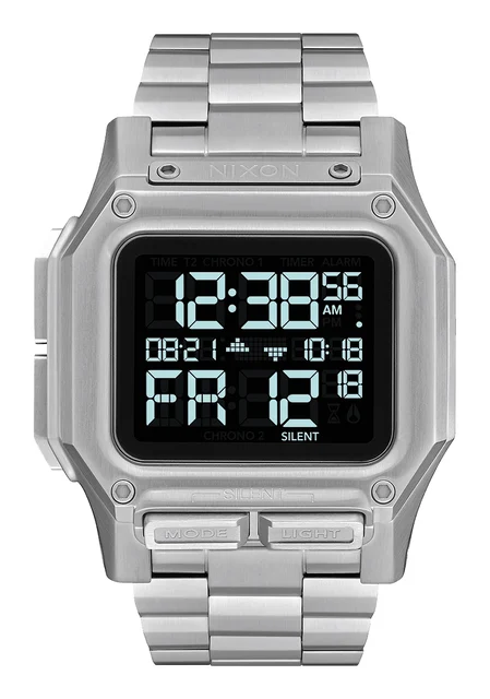 Nixon US Regulus Stainless Steel - Black A1268-000-00 kol saati