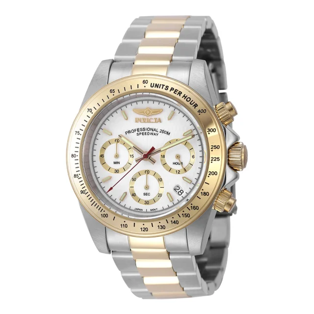 Invicta Aviator Alacer Watch - 40mm, Gold, Steel (47648) kol saati