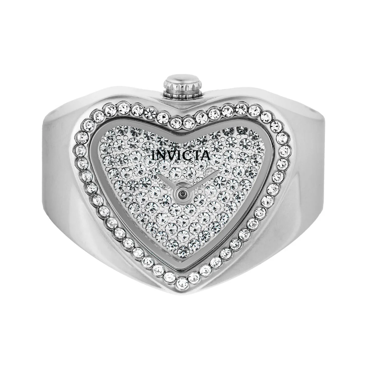 Invicta Mini Angel Ring Watch - 18.5mm. Steel (49578) kol saati