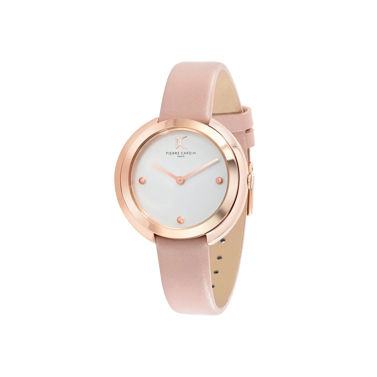 MONTMARTRE Rose Gold Watch with Pink Leather Strap CMC.8006 36 mm kol saati