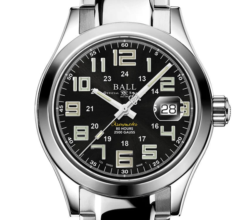Ball Ball NM9032C-S2CJ-BK1 40 mm kol saati