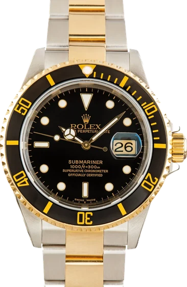 Rolex Submariner 16613 Two-Tone kol saati