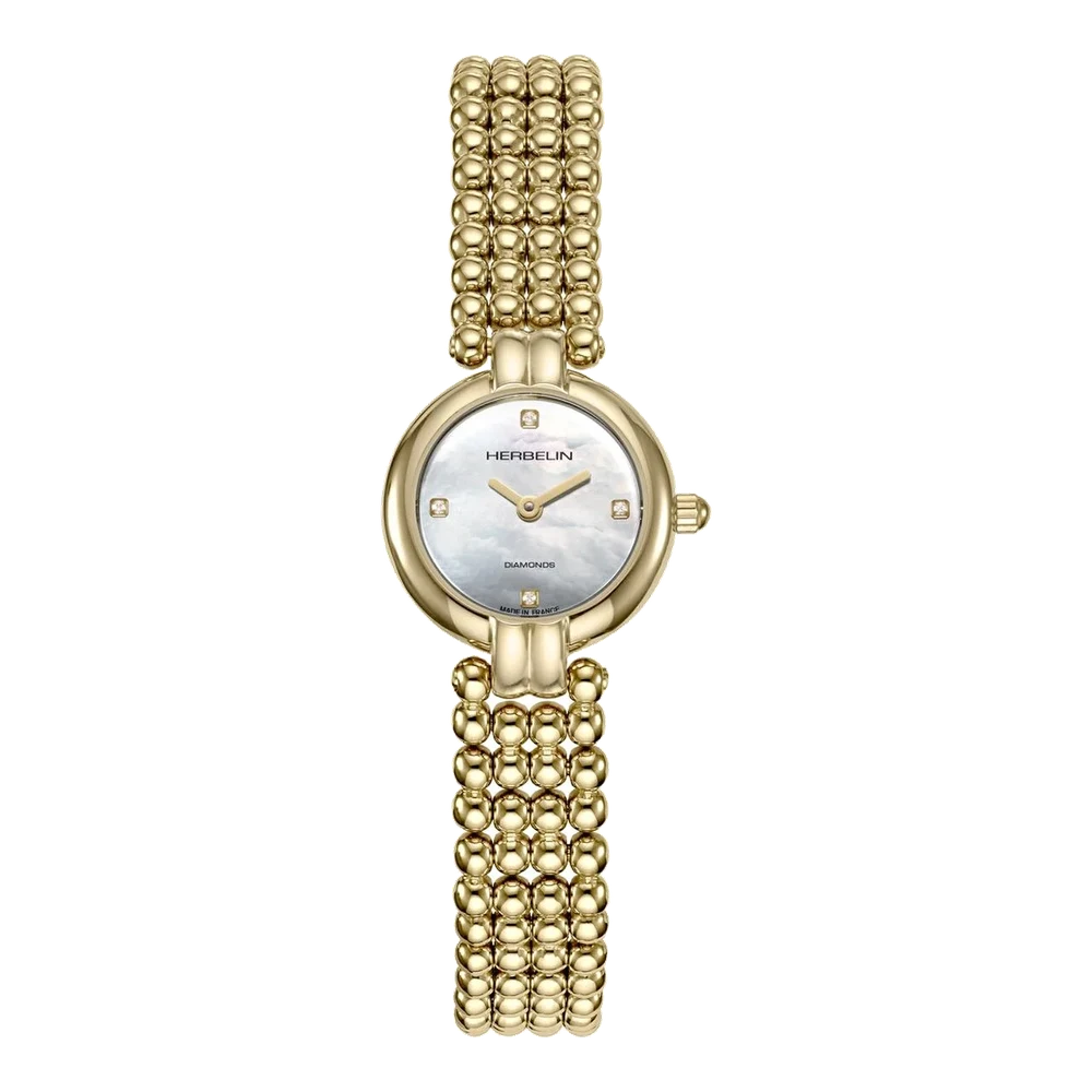 HERBELIN Perles 17433BP1N89 22 mm kol saati