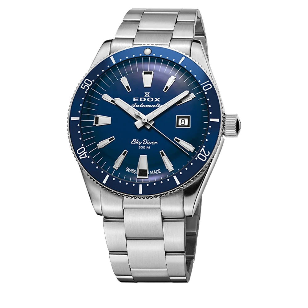 EDOX Skydiver 80126-3BUM-BUIN 42 mm kol saati