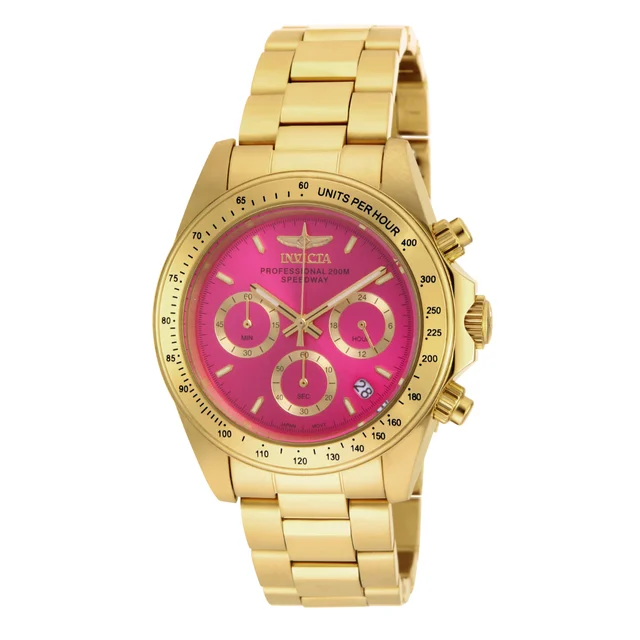 Invicta Speedway Torvane Watch - 39.5mm, Gold (ZG-18255) kol saati