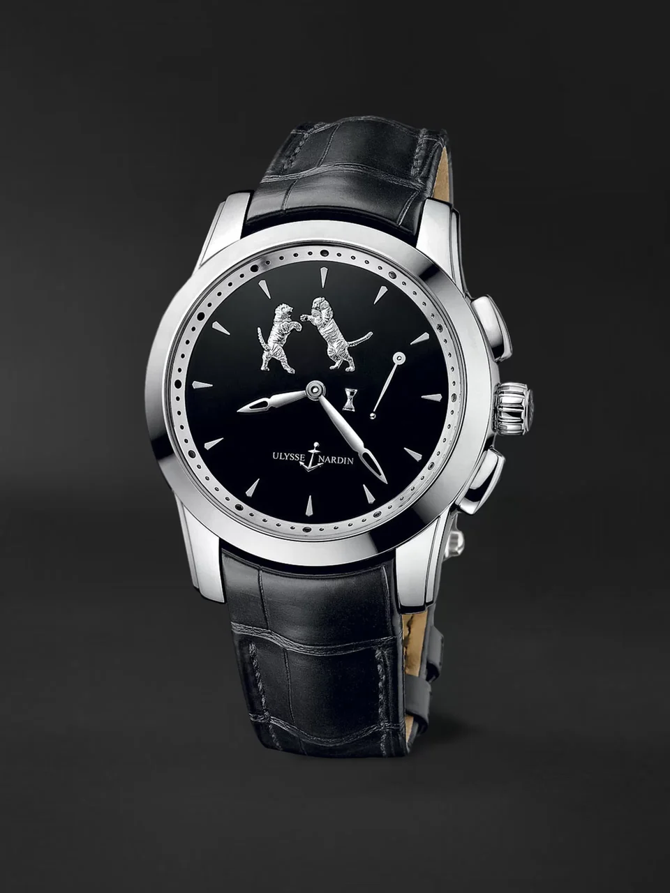 Ulysse Nardin Hourstriker 6109-130/E2-TIGER 43 mm kol saati