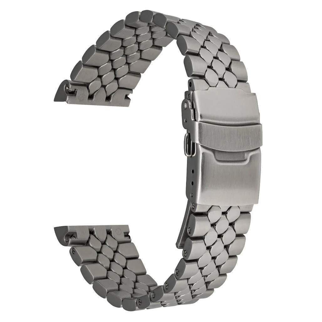 Islander Brushed and Polished Scales Bracelet for Seiko 5KX Watches #BRAC-129 42.5 mm kol saati