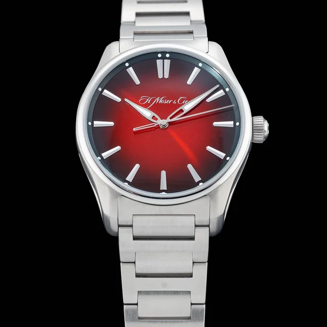 H. Moser & Cie. - Moser & Cie. Centre Seconds Swiss Mad Red 3200-1207 210009N40099 kol saa