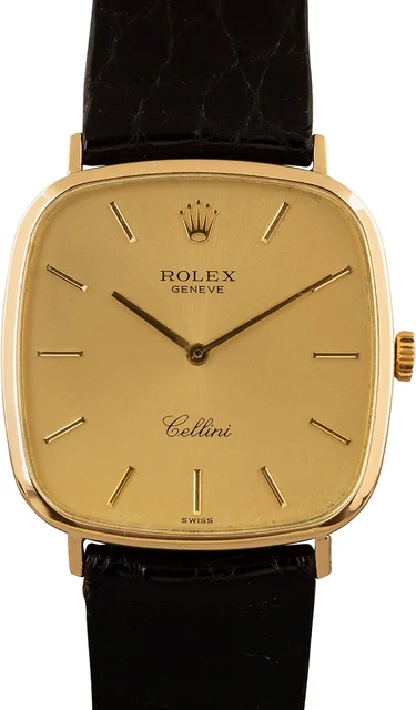 Rolex Cellini 4114 18k Yellow Gold kol saati