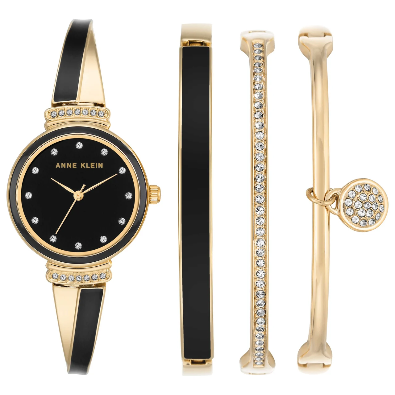 Anne Klein AK-2716BKST kol saati