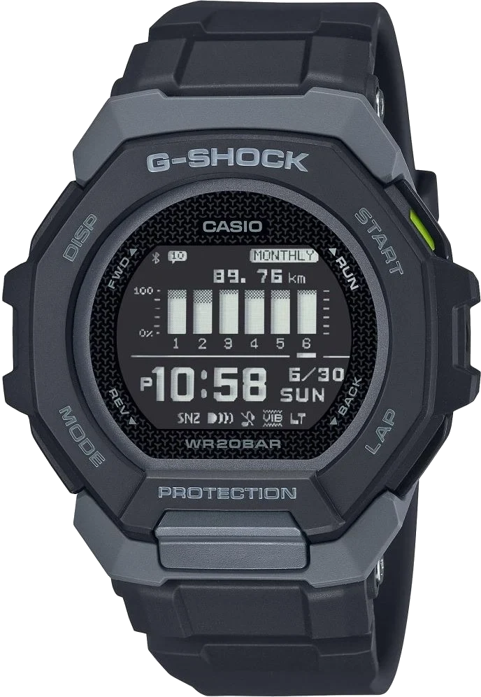 Casio G-shock G-squad GBD-300-1DR 47.4 mm kol saati