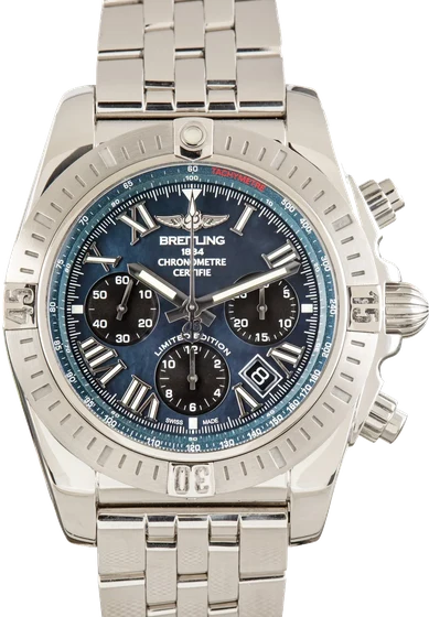 Breitling Chronomat JSP Roman Black Mother of Pearl Limited Edition AB01153A1B1A1 kol saat