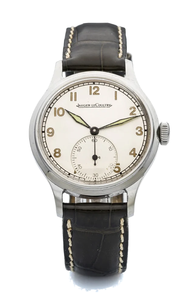 Jaeger-Lecoultre JAEGER-LECOULTRE, REF. 2900, STEEL A fine, manual wind, stainless steel wristwatch. kol saati