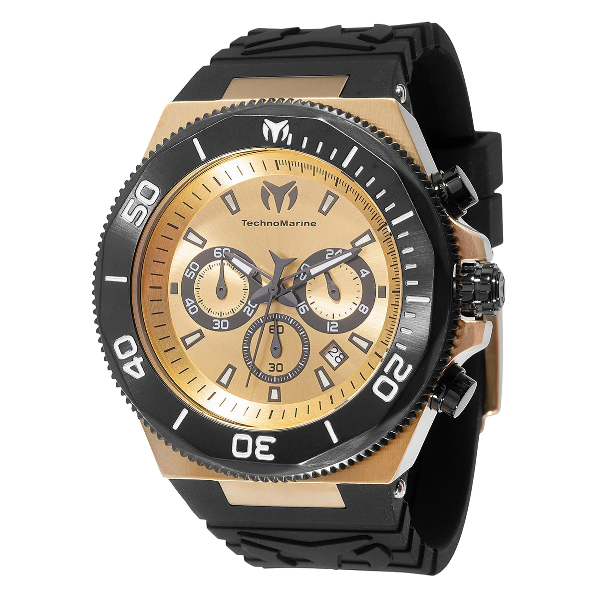Technomarine Manta Ocean Watch - 49mm, Black (TM-224020) 49 mm kol saati