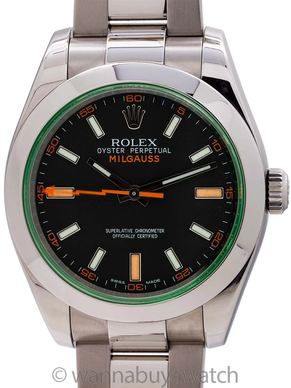 Rolex Milgauss 50271 40 mm kol saati