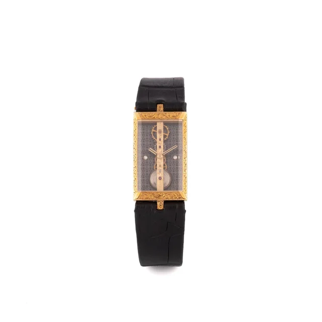 Corum CORUM, REF. 13201, GOLDEN BRIDGE, YELLOW GOLD kol saati