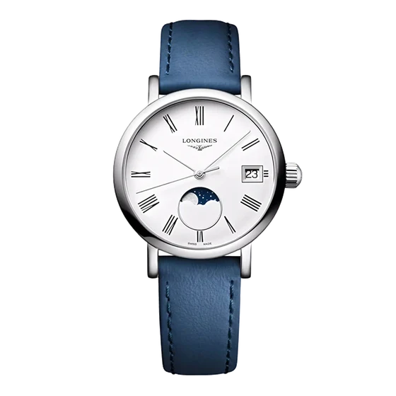 Longines Elegant Collection Moonphase L43304112 kol saati