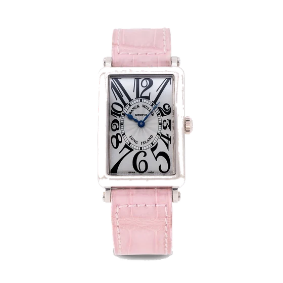 Franck Muller FRANCK MULLER, REF. 950Q20G, LONG ISLAND, RECTANGULAR, 18K WHITE GOLD kol sa