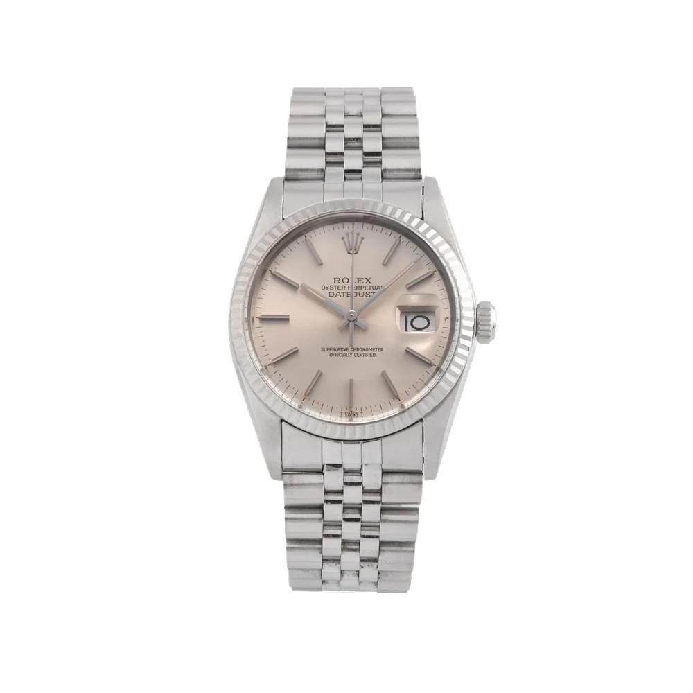 Rolex Datejust Ref. 16014 Silver Dial 36 mm kol saati