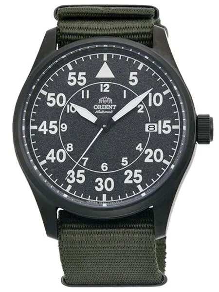 Orient Automatic Watch with Hand Winding and Hacking #RA-AC0H02N10A 42.4 mm kol saati
