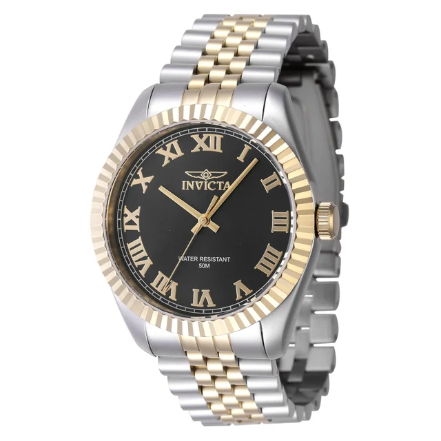 Invicta Specialty Windsor Watch - 43mm. Gold, Steel (47401) kol saati