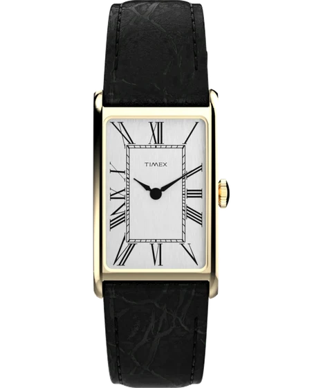 Timex Lexington Reissue 21mm Leather Strap Watch TW2Y56200 kol saati
